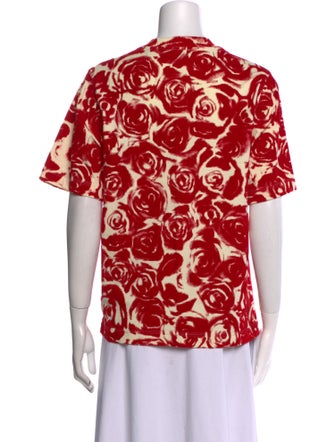 Burberry Printed Crew Neck T-Shirt