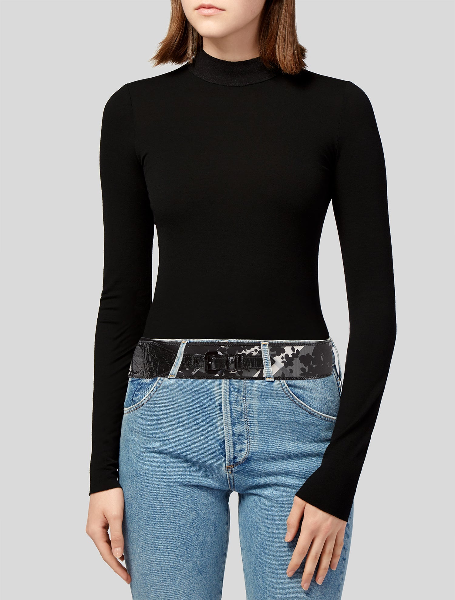 Burberry Wide Nylon Belt