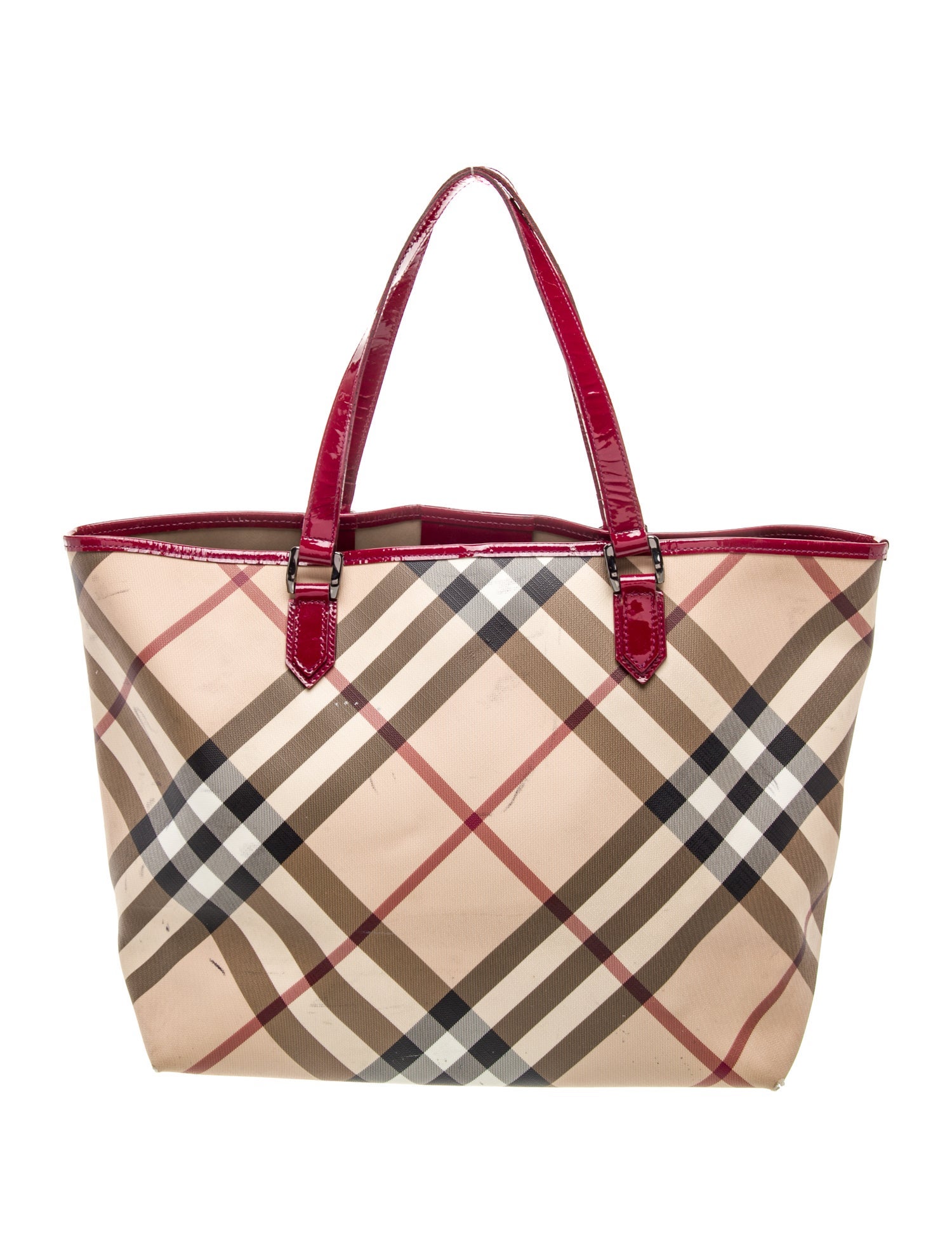Burberry Super Nova Check Tote