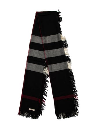 Burberry Wool Striped Scarf