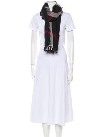 Burberry Wool Striped Scarf