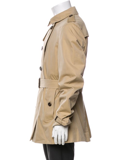 Burberry Nova Check Pattern Trench Coat