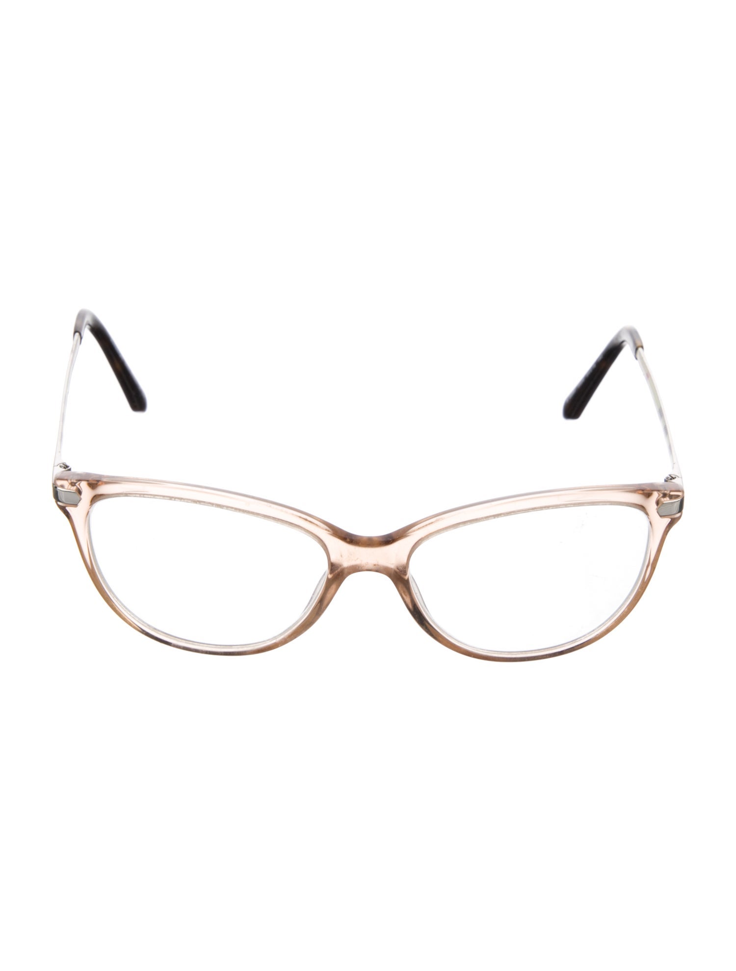 Burberry House Check Pattern Cat-Eye Eyeglasses