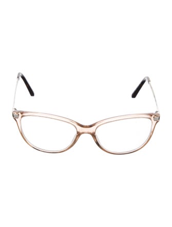 Burberry House Check Pattern Cat-Eye Eyeglasses