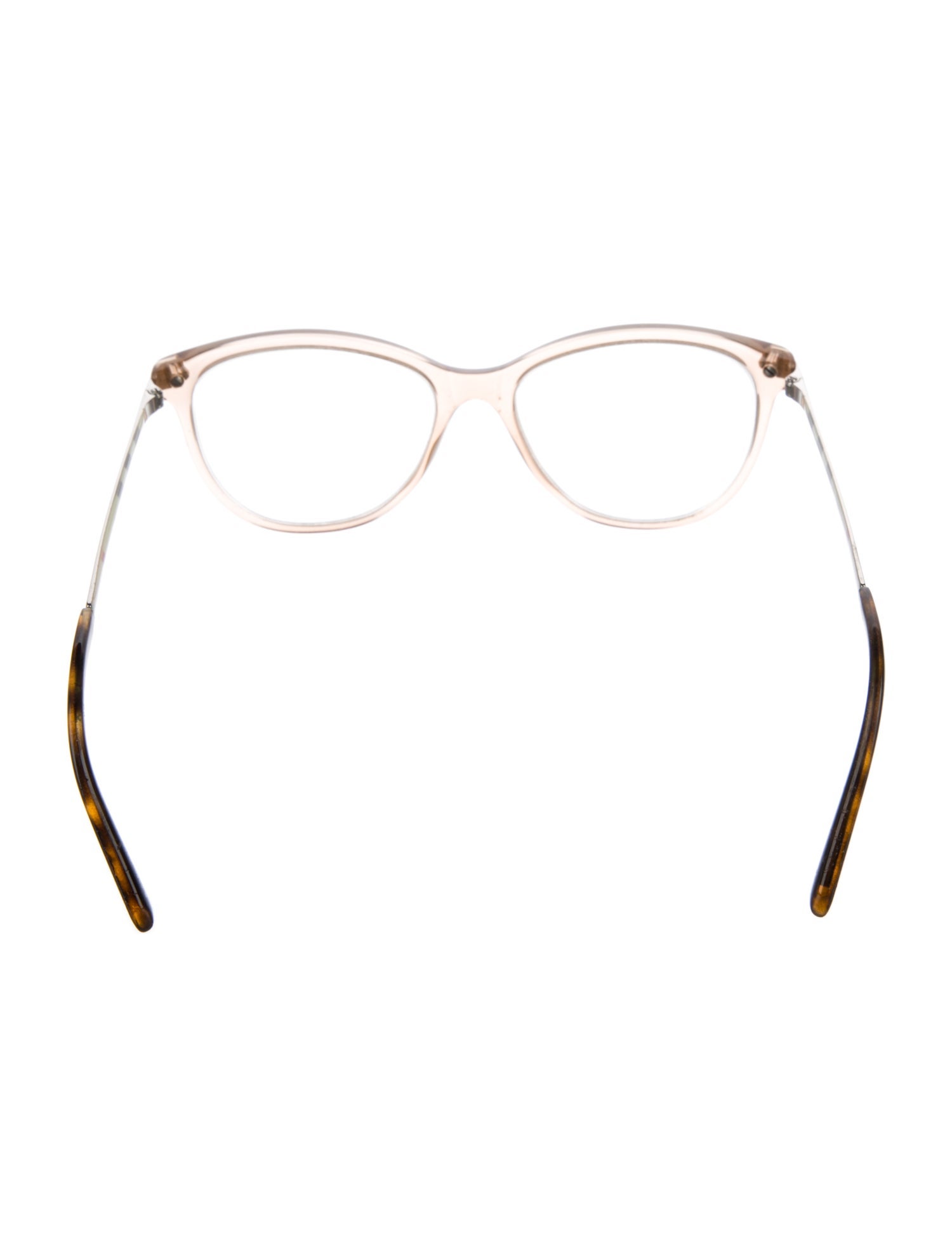 Burberry House Check Pattern Cat-Eye Eyeglasses