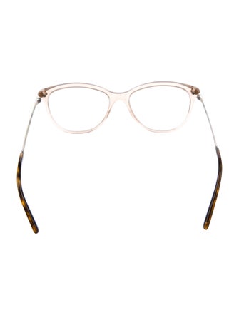 Burberry House Check Pattern Cat-Eye Eyeglasses