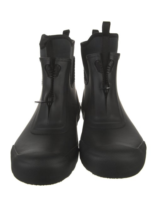 Burberry Nova Check Pattern Rubber Rain Boots