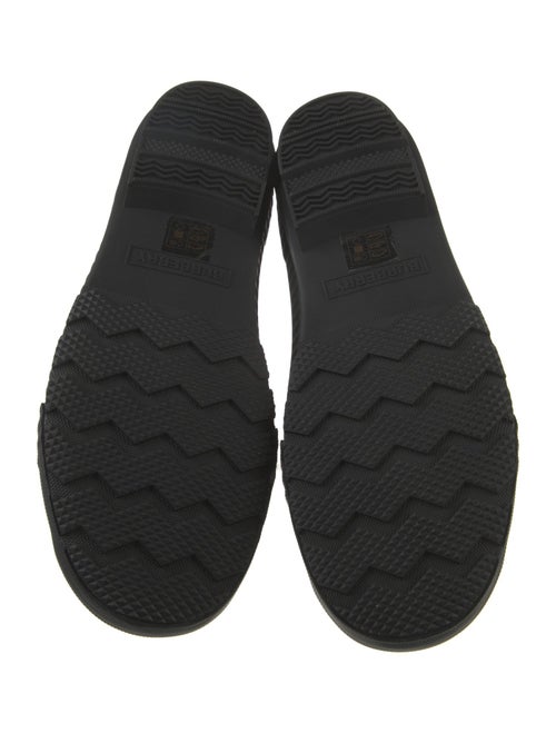 Burberry Nova Check Pattern Rubber Rain Boots