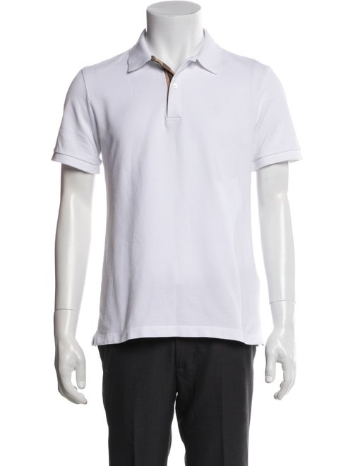 Burberry Nova Check Pattern Collar Polo Shirt