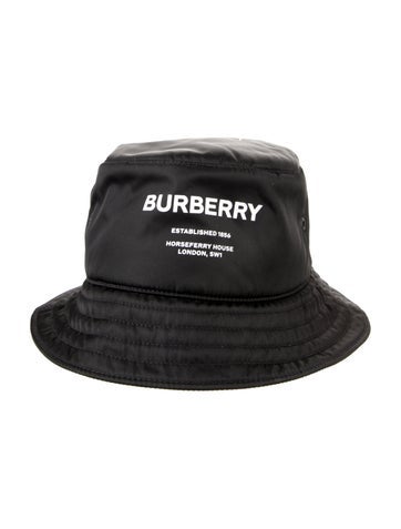 Burberry Hats Nylon Logo Bucket Hat