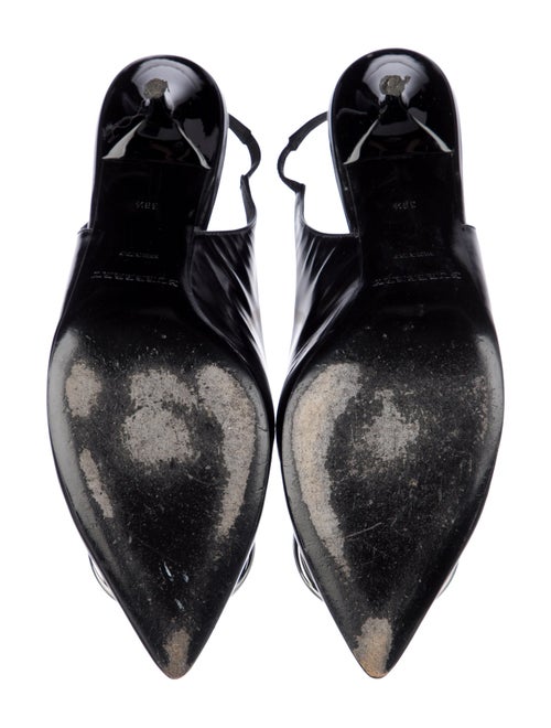 Burberry Leather Slingback Pumps