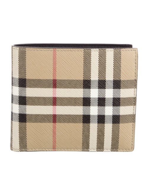 Burberry Nova Check Pattern Bifold Wallet