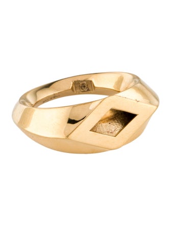 Burberry Hollow Band Ring