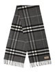 Burberry Cashmere Nova Check Pattern Scarf