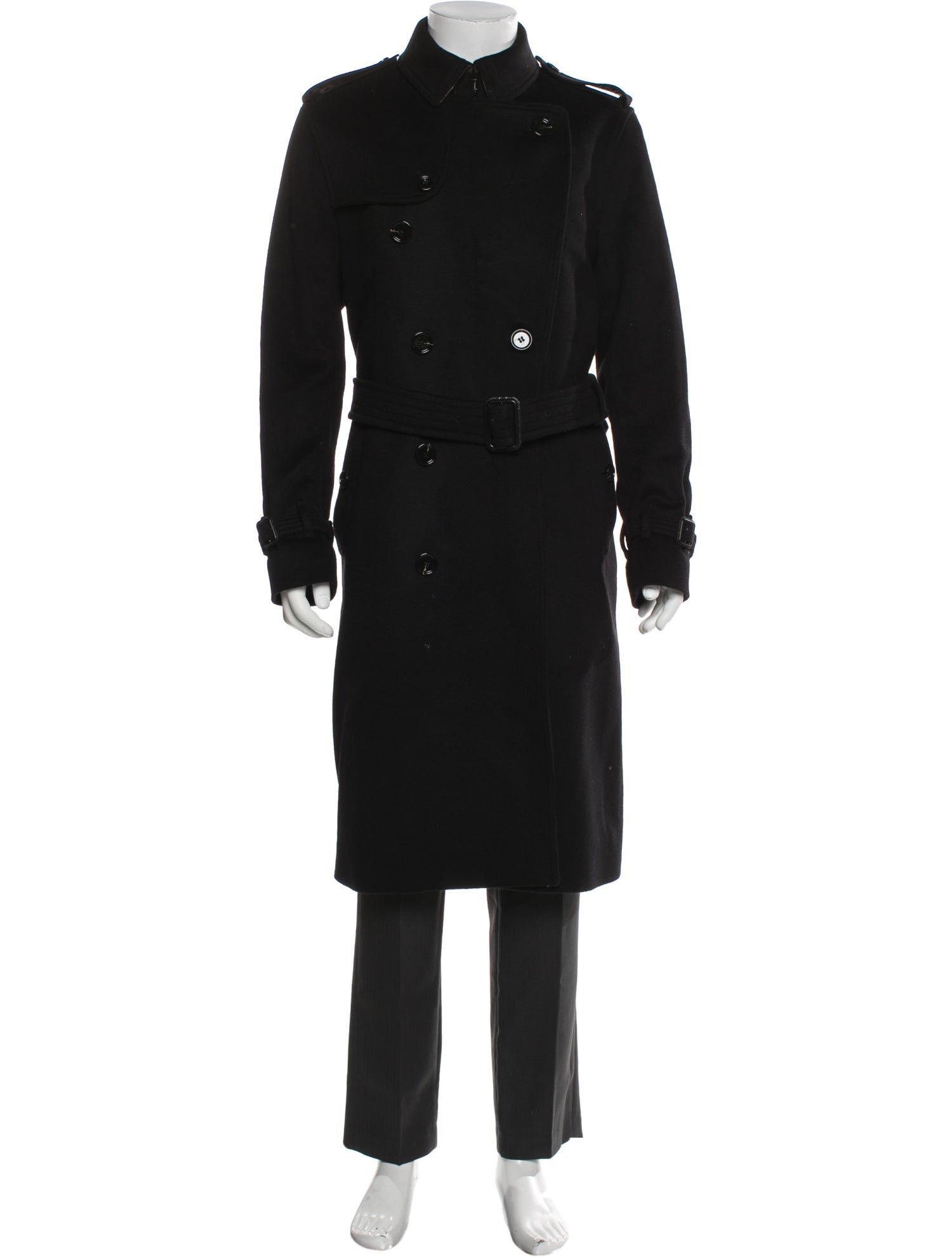 Burberry Wool Trench Coat w/ Tags