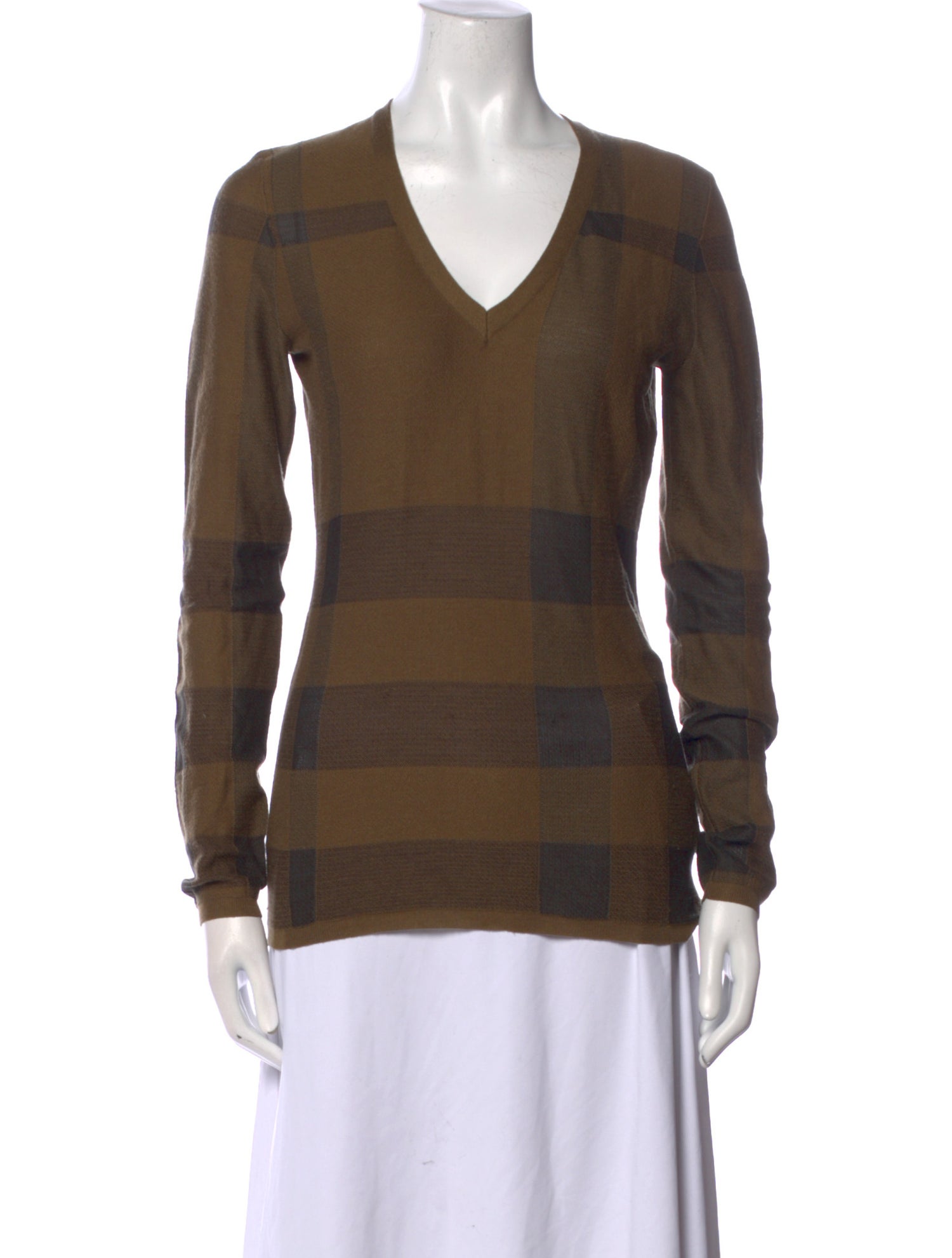 Burberry Silk Patterned Sweater