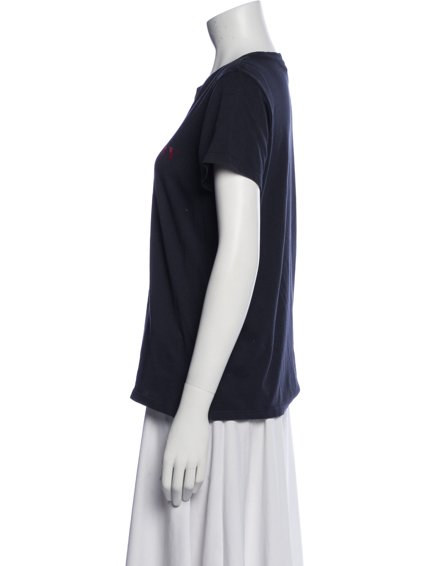 Burberry Graphic Print Crew Neck T-Shirt