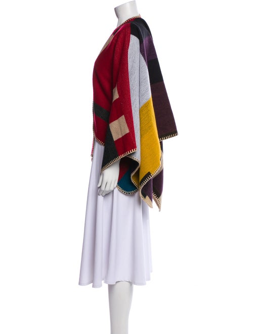 Burberry Printed V-Neck Sweater