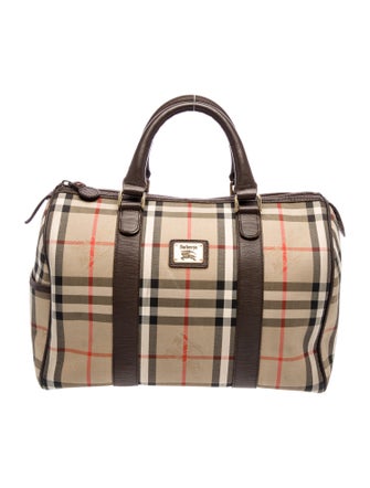 Burberry's Haymarket Check Boston