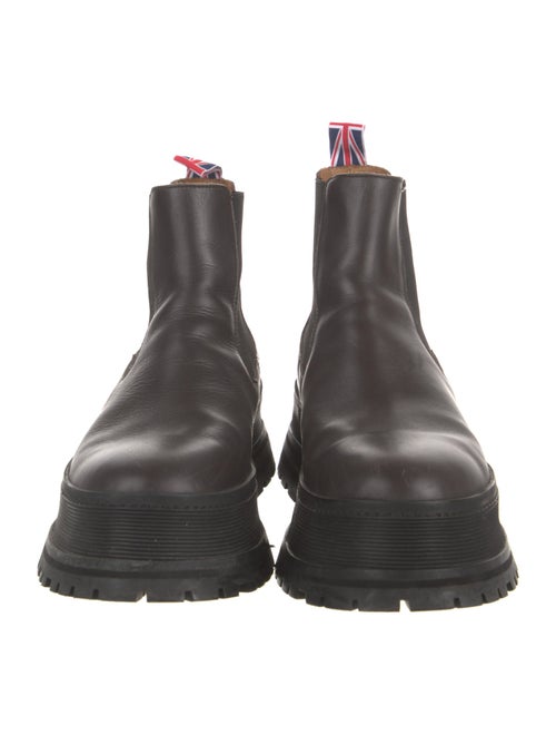 Burberry Leather Chelsea Boots
