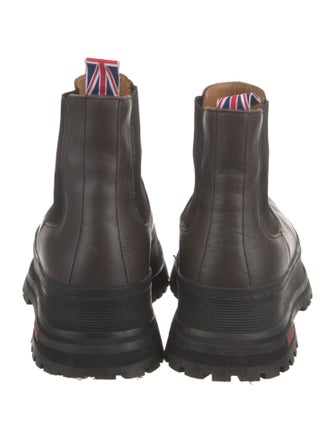Burberry Leather Chelsea Boots