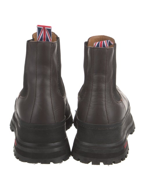 Burberry Leather Chelsea Boots