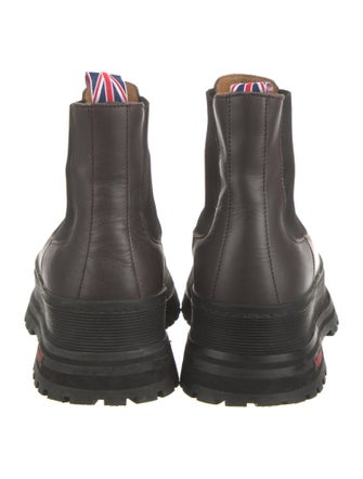 Burberry Leather Chelsea Boots