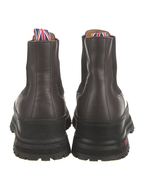 Burberry Leather Chelsea Boots