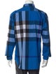 Burberry Abstract Check Long Sleeve Shirt