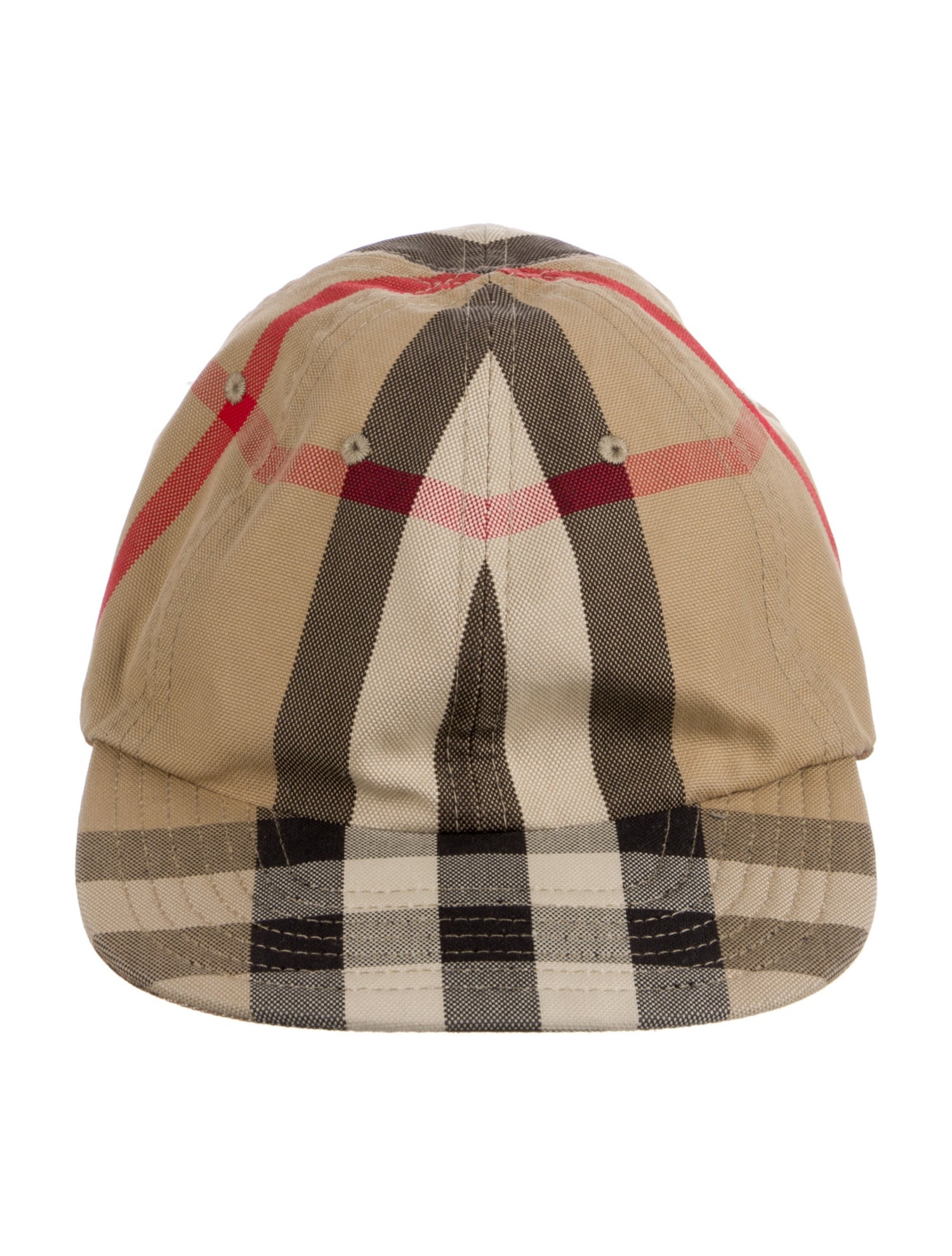 Burberry Woven Check Baseball Hat