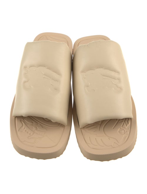 Burberry Leather Slides