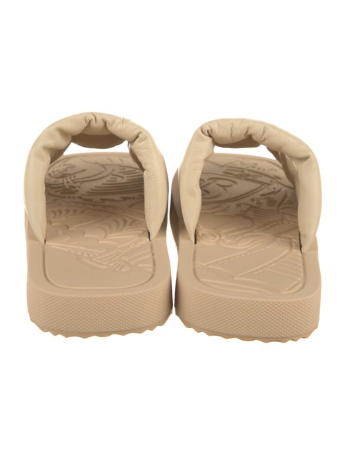 Burberry Leather Slides