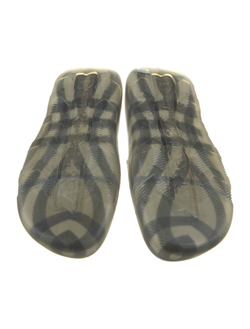 Burberry Rubber Printed Mules