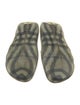 Burberry Rubber Printed Mules