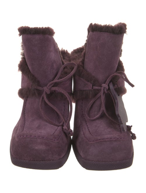 Burberry Shearling Mules