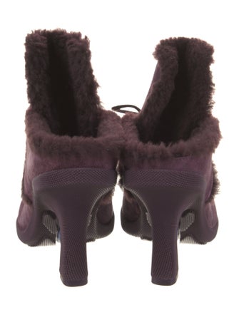 Burberry Shearling Mules