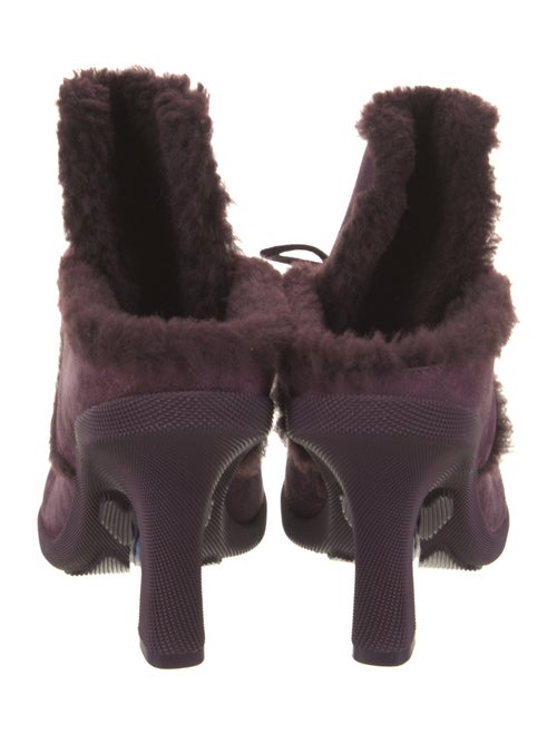 Burberry Shearling Mules