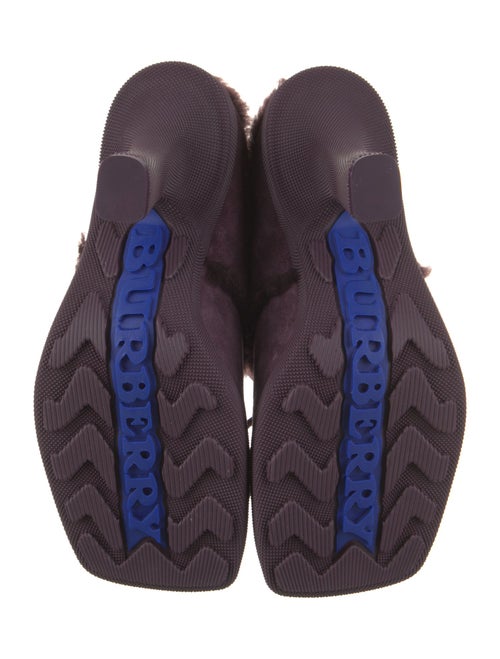 Burberry Shearling Mules