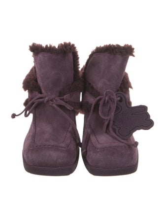 Burberry Shearling Mules