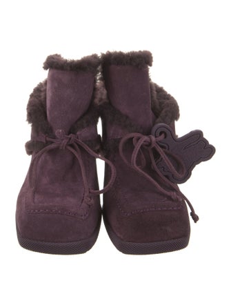 Burberry Shearling Mules