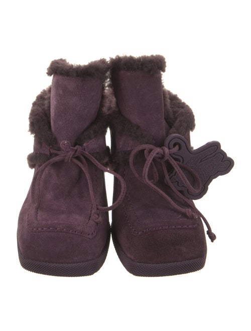 Burberry Shearling Mules