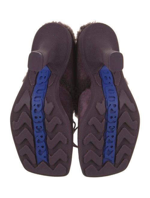 Burberry Shearling Mules