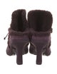 Burberry Shearling Mules