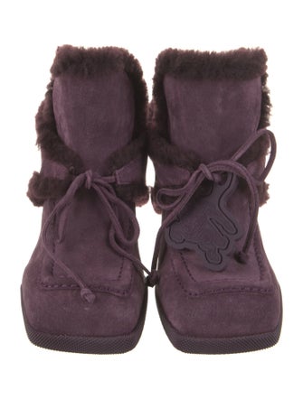 Burberry Shearling Mules