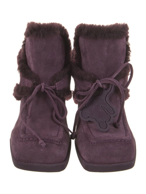 Burberry Shearling Mules