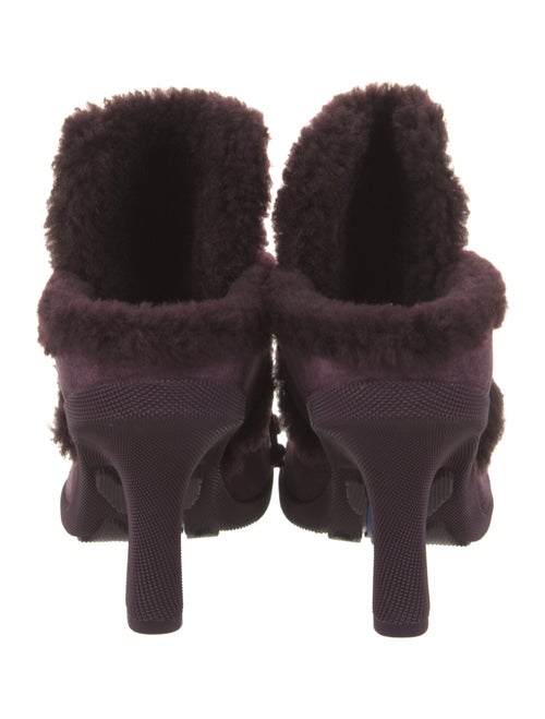 Burberry Shearling Mules