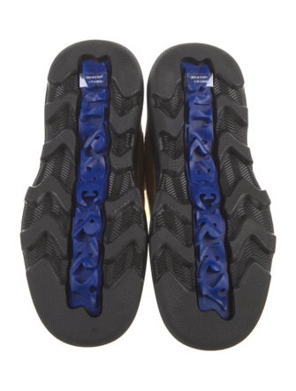 Burberry Leather Colorblock Pattern Chelsea Boots