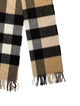 Burberry Cashmere Plaid Print Scarf