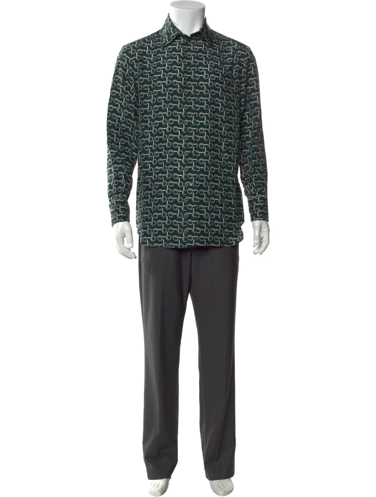 Burberry Silk Mock Neck Tunic w/ Tags