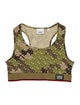 Burberry Camouflage Print Halterneck Crop Top